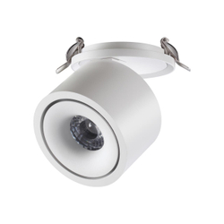 358776 SPOT NT21 458 белый Светильник встраиваемый светодиодный IP20 LED 15W 4000K 1300Лм 100-265V GRODA