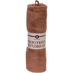 Полотенце кухонное «UNICO», 34*72 см, цвет коричневый, микрофибра 300 гр/м2