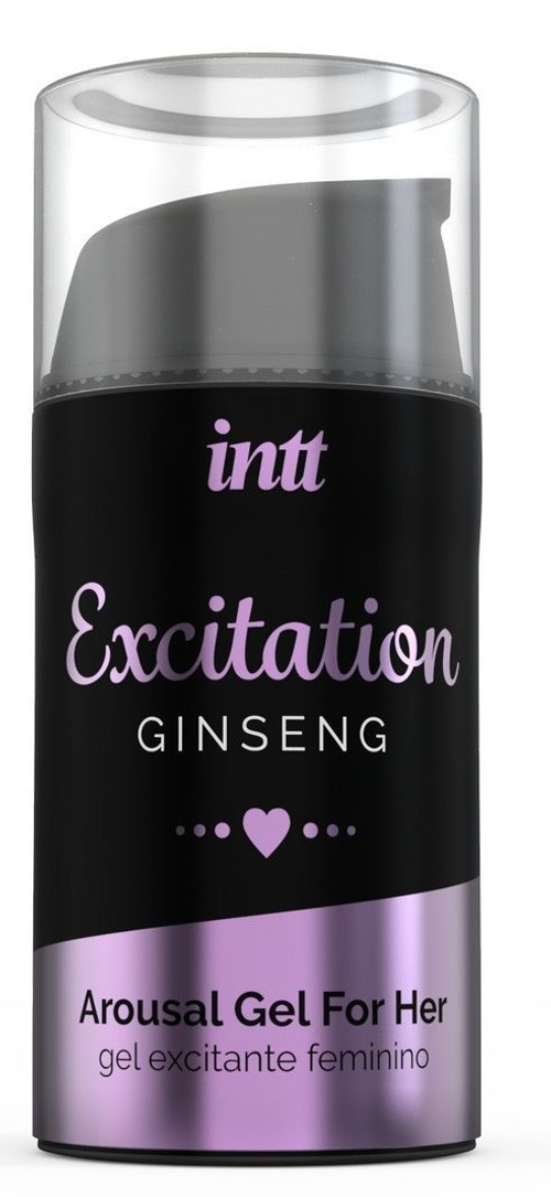 Возбуждающий интимный гель INTT Excitation Ginseng, 15 мл