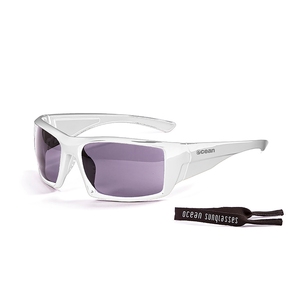 Спортивные очки OCEAN Aruba White / Grey Polarized lenses