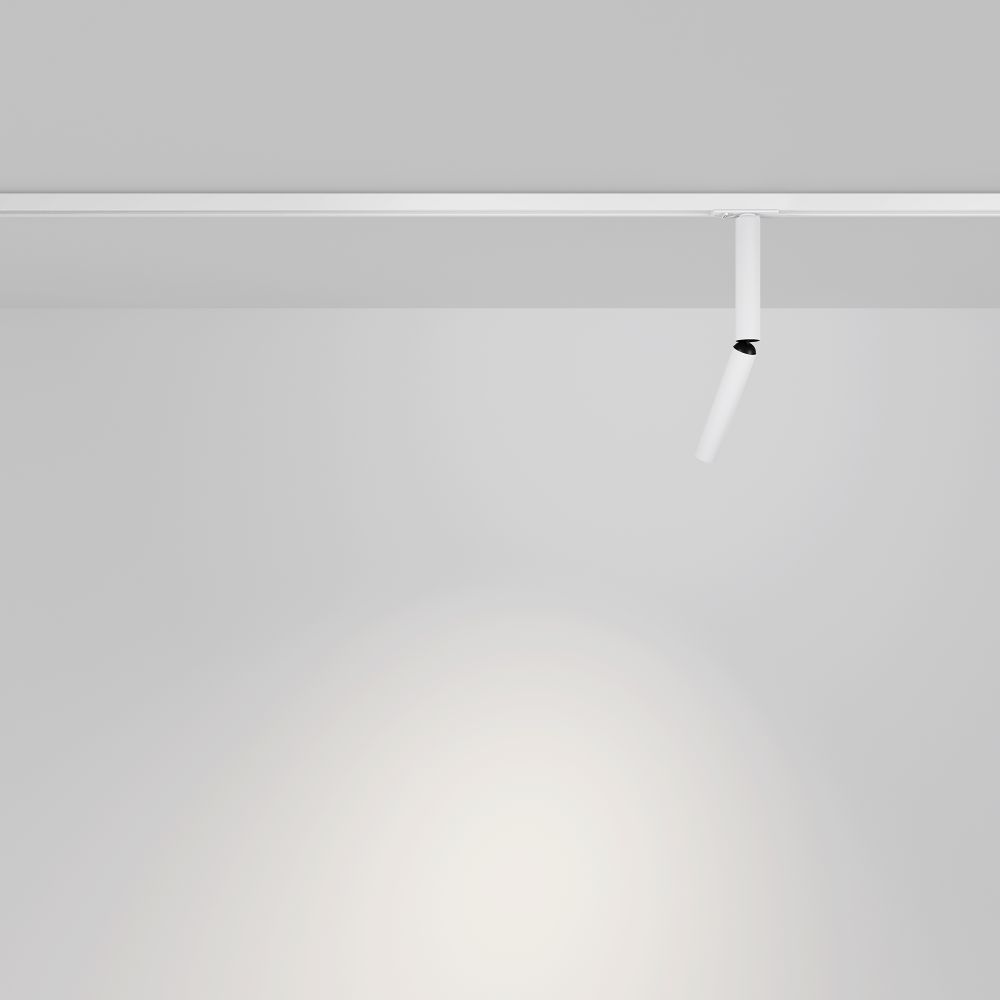 Трековый однофазный светодиодный светильник Maytoni Unity   TR142-1-6W3K-W