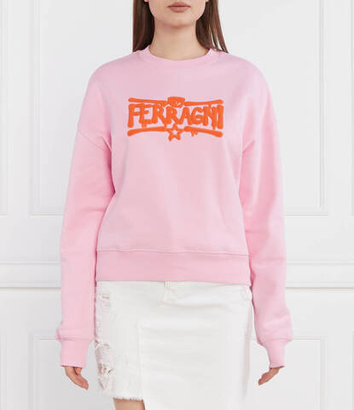 Худи Chiara Ferragni - розовый(75CBIK06CFK06)
