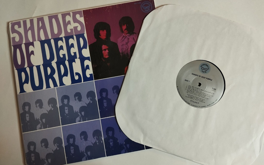 Винтажная виниловая пластинка LP Deep Purple Shades Of Deep Purple (USA 2006)