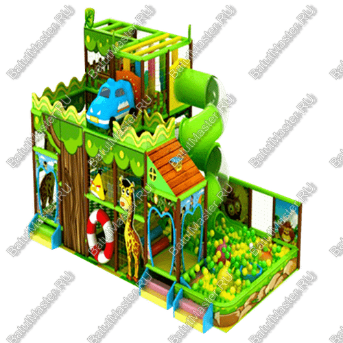 Детский игровой лабиринт «Спасатель-жираф»