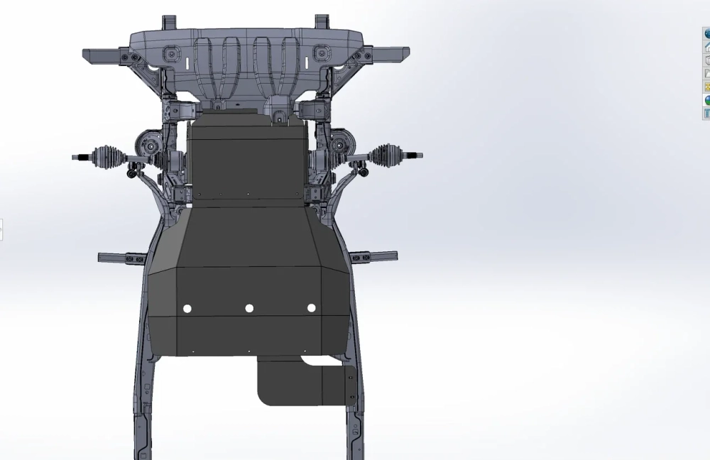Защита картера для Ford Bronco 2021+ Форд Бронко