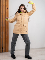 Костюм зимний "Verona" бежевый-серый