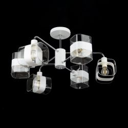 Citilux Бертон CL140160 Люстра потолочная Белая