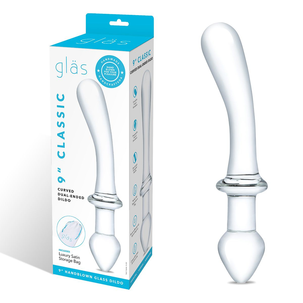 Элегантный двухсторонний стимулятор 9 in CLASSIC