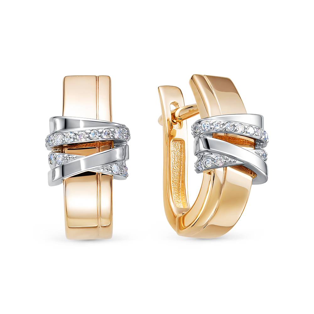 Серьги из золота 585 пробы
