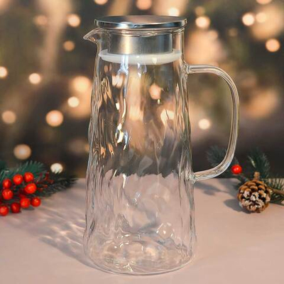 Кувшин с крышкой 1,5л, h24,2см, d10,5см, DMGPH-004