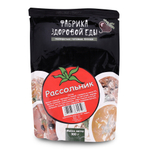 Набор Супы 4шт: Рассольник, Сырный, Уха, Борщ (Фабрика здоровой еды)