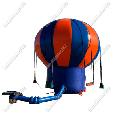 Качели воздушный шар «Солнечный полёт 2» 6,2×5,6×5,6 м