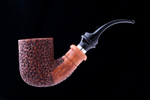 Курительная трубка Ser Jacopo R1 B Rustic, S422