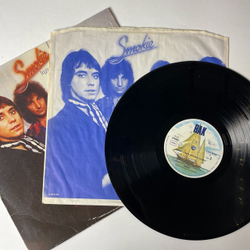 Винтажная виниловая пластинка LP Smokie Смоуки Bright Lights and Back Alleys (Germany 1977)