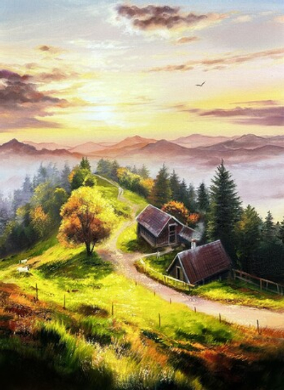 Горный пейзаж