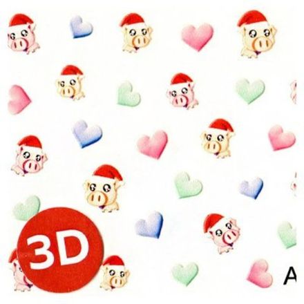 3D Слайдер новогодний 008 А64