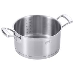 Кастрюля из нержавеющей стали Gipfel Prestige 1234 20 см/2,7 л