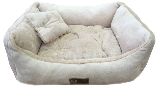 Зоогурман лежак для кошек и собак Версаль бежевый