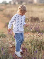 Брюки прямые Mjölk Blue Shadow