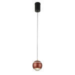 Подвесной светодиодный светильник Crystal Lux CARO SP LED RED