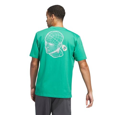 Баскетбольная футболка adidas Mind Trips Graphic T-shirt Green