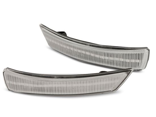 Повторители поворота FORD FOCUS MK2 MK3 08-17/  MONDEO MK4 10-14 SEQ LED WHITE