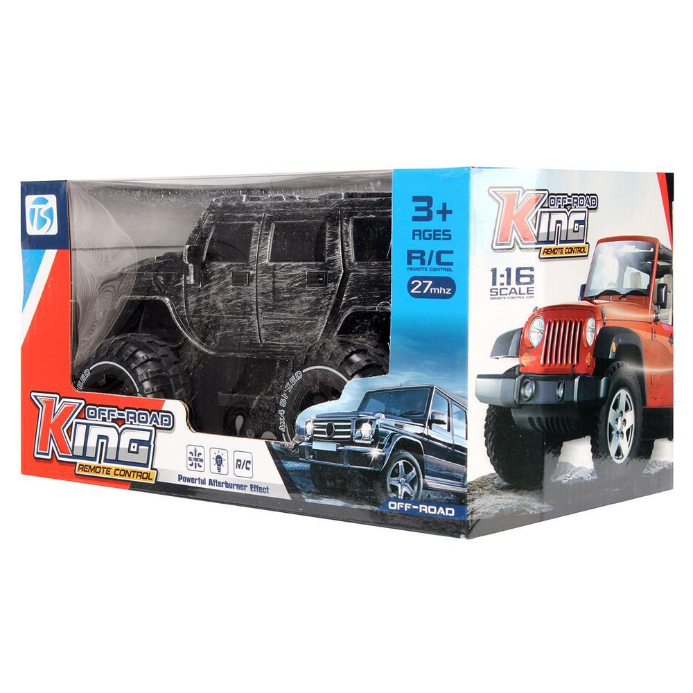 Джип на РУ, коробка 666-14