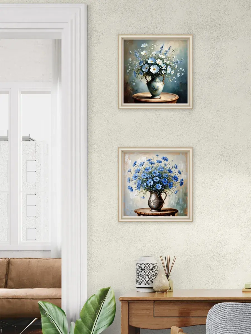 Картина на стену интерьерная на холсте 33*33 см