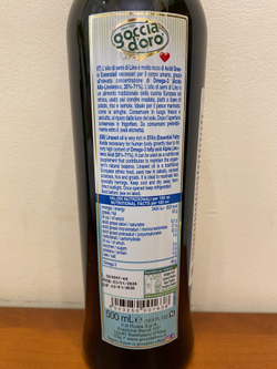 Льняное масло Goccia D'oro 500 мл Италия