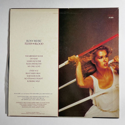 Винтажная виниловая пластинка LP Roxy Music Flesh and Blood (Japan 1980) (No Obi) No Strange Delight