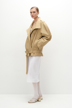 Тренч укороченный