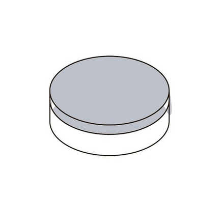 Сменная вставка PCD 1/2" для работы по алюминию, COMEC (Италия)