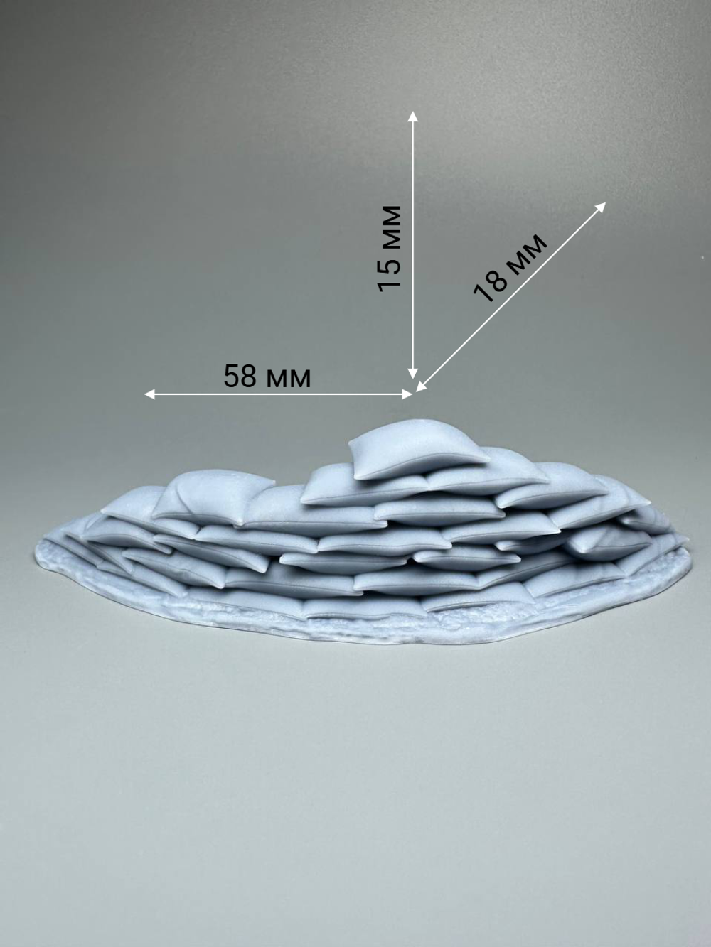 Мешки с песком для диорам, 1:72