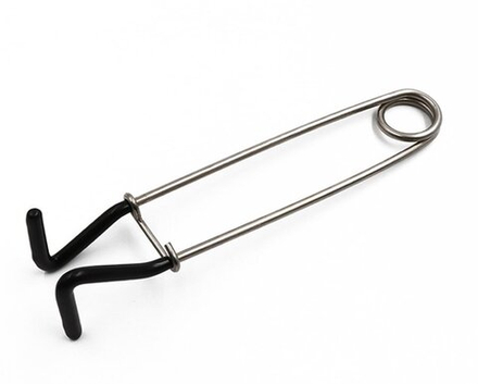Зевник рыболовный Namazu L-образный нержавеющая сталь