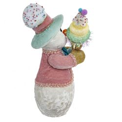 GAEM Фигурка декоративная "Снеговик", L15 W16 H29 см