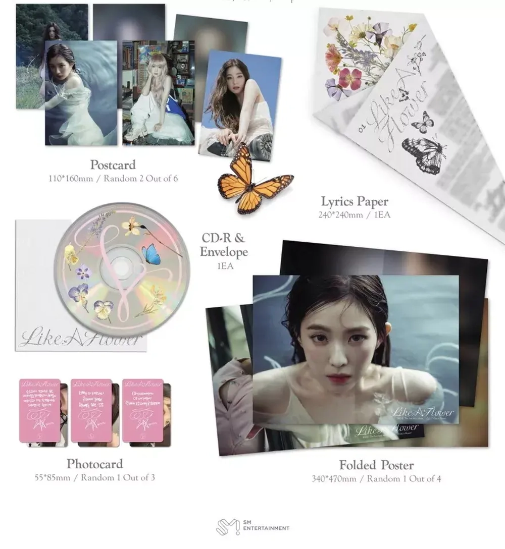 Альбом IRENE - Like A Flower [Photobook ver.]