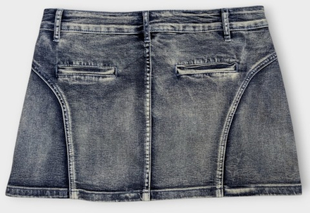 Архивная мини-юбка Y2K (XL)