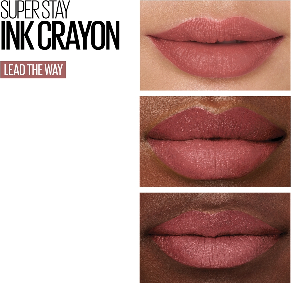 MAYBELLINE NEW YORK SuperStay Ink Crayon - Помада в карандаше, 1,5 g