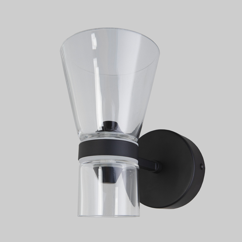 Настенный светодиодный светильник Eurosvet Vial 201053 LED черный