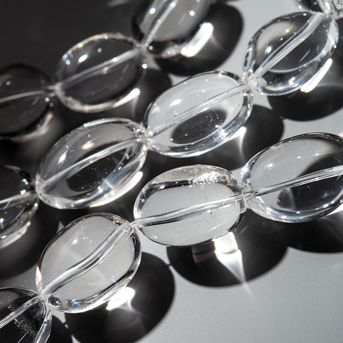 Горный хрусталь натуральный, льдинки, 31*21,5мм