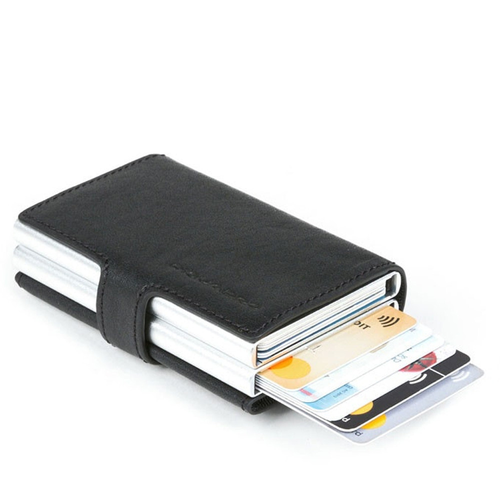 Картхолдер двойной Piquadro Black Square/Nero