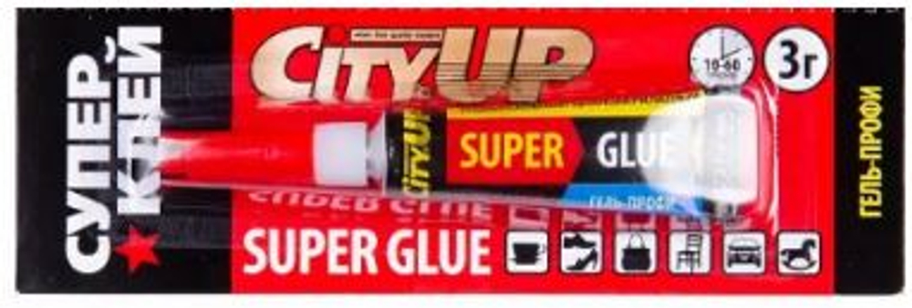 Клей  3гр секунда "UP-82" гель-профи (на листе12шт)