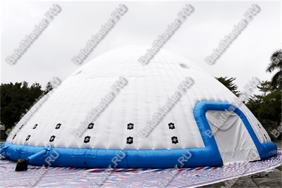 Надувной шатер "Айсберг" 15*15*7 м, ПВХ 0.4 мм