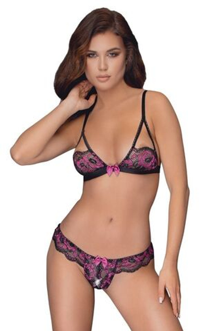 Чувственный кружевной комплект