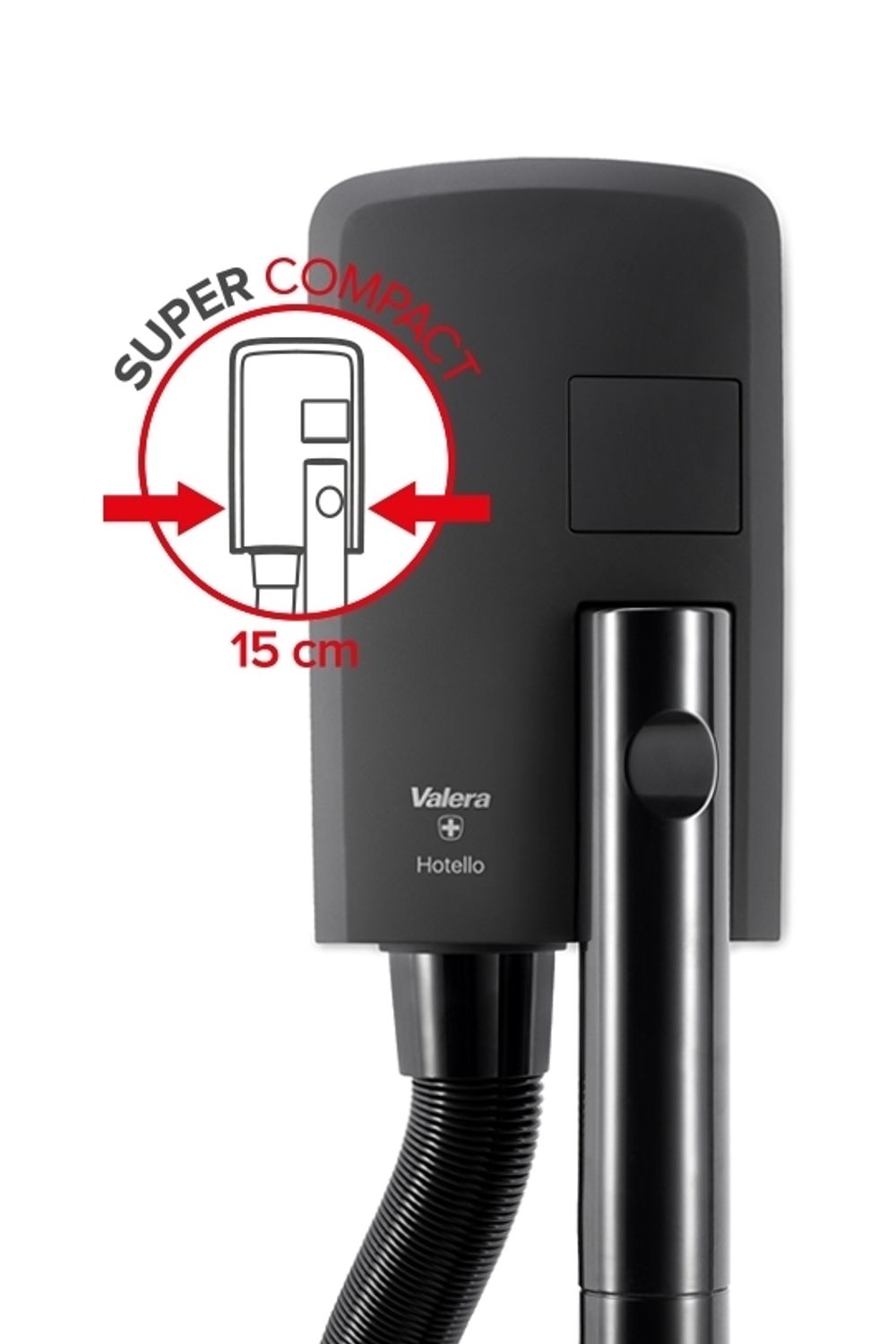 Настенный фен Valera Hotello BLDC (832.11/T Matt-Black) - 3