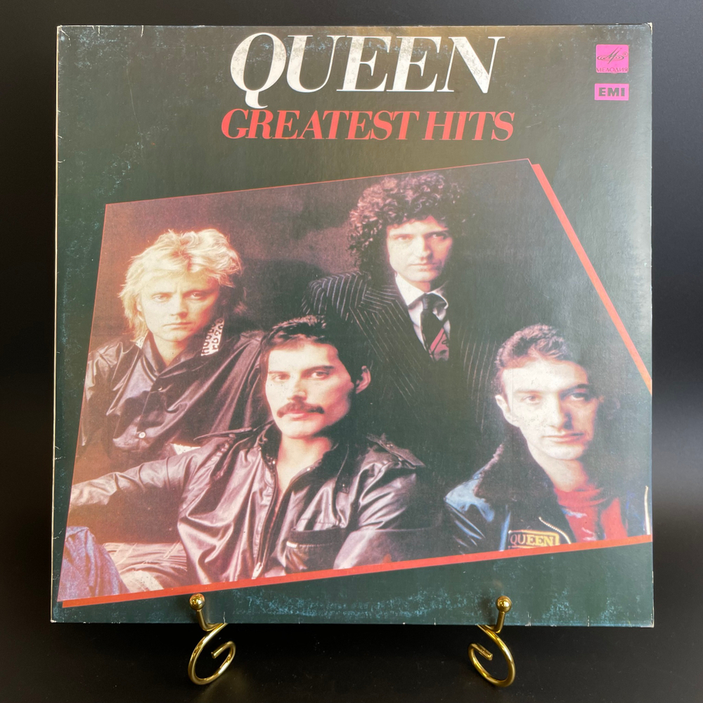 LP Queen - Greatest hits. виниловая пластинка 12 дюймов. записи 1974-1980 гг. Мелодия СССР. Лицензия Англия