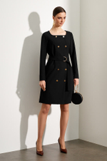 51413 Платье женское (черный)