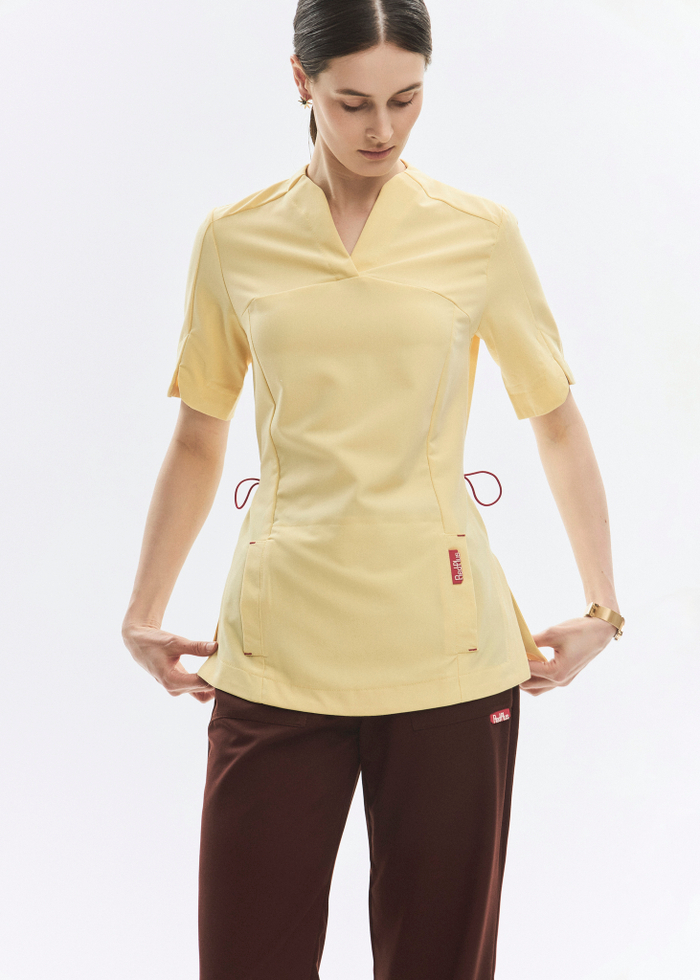 Топ медицинский женский Ньюлук, цитрин