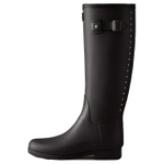 HUNTER Thermal Slip Resistant Rain Boots Men"s Black