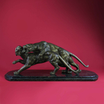 Скульптура в стиле АР-ДЕКО «Тигры»